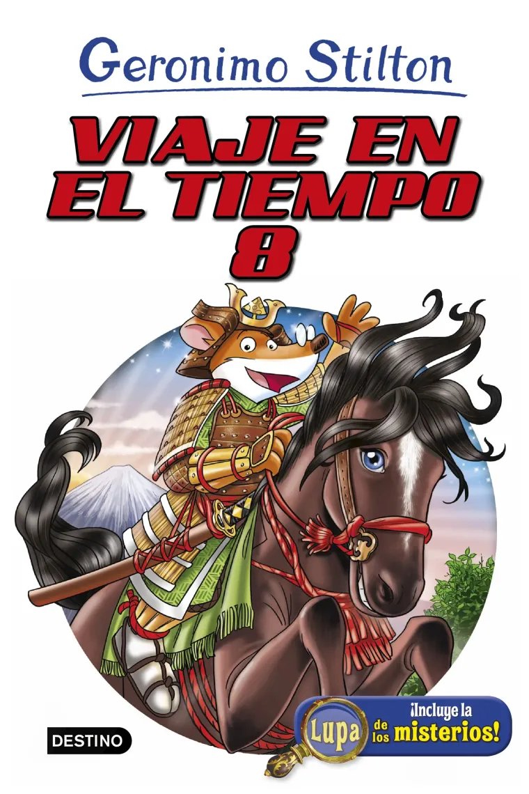 Viaje en el tiempo 8 (incluye la lupa de los misterios)