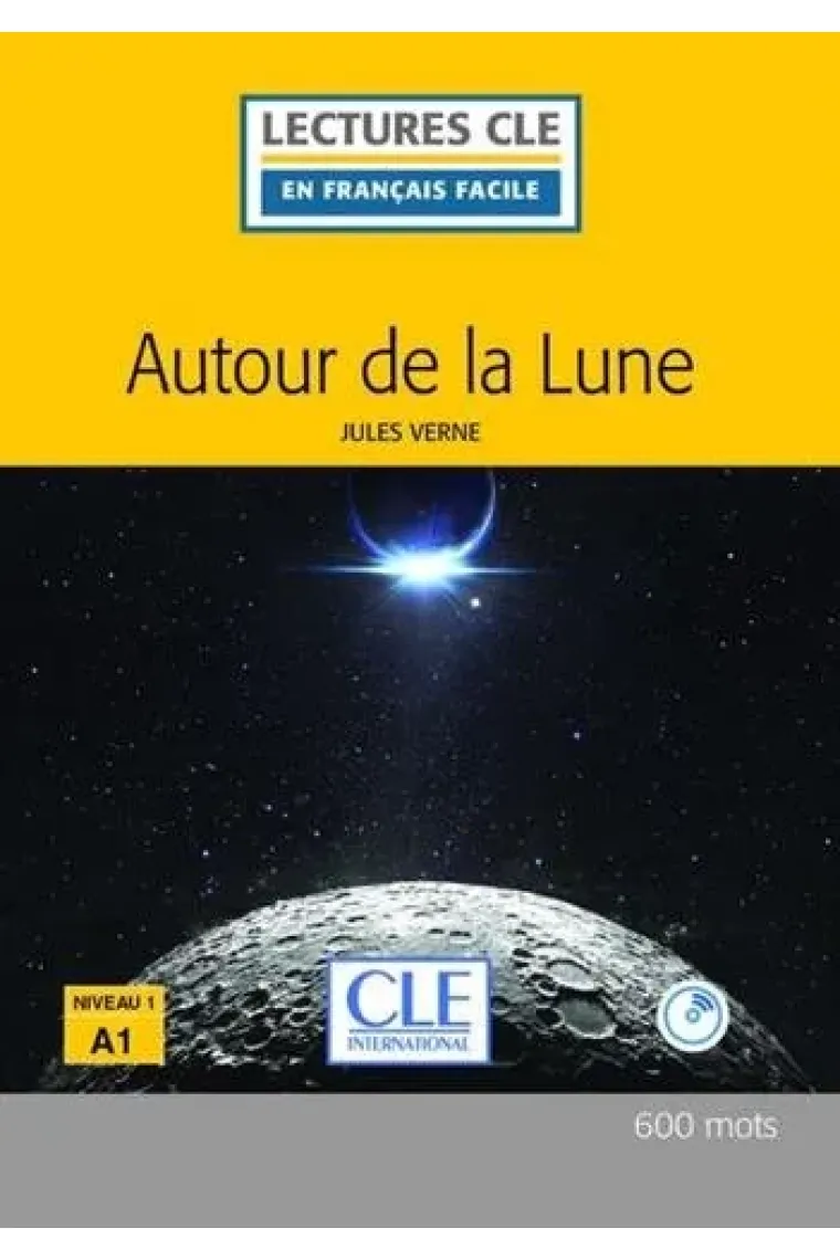 Autour De La Lune - Livre ( + CD) (Francés)