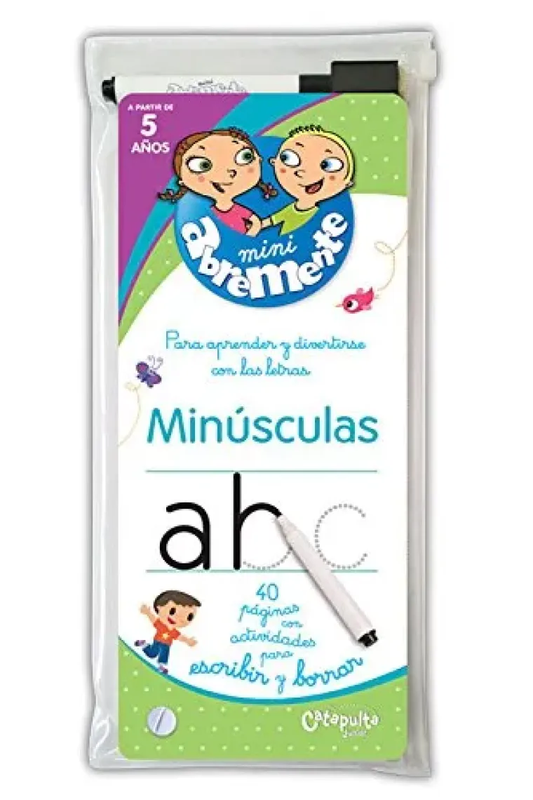 Mini Abremente. Para aprender y divertirse con la letras. Minúsculas