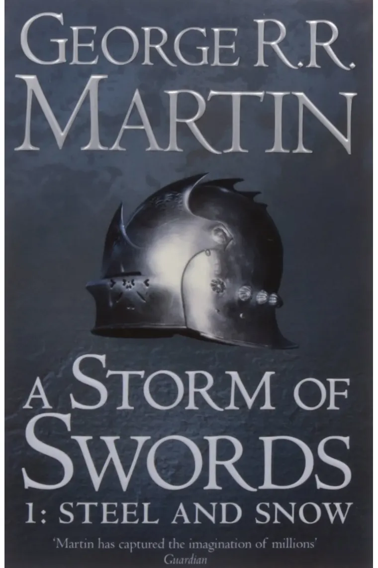 A Storm of Swords: Steel and Snow (A Song of Ice and Fire 3 Part 1) (Inglés)