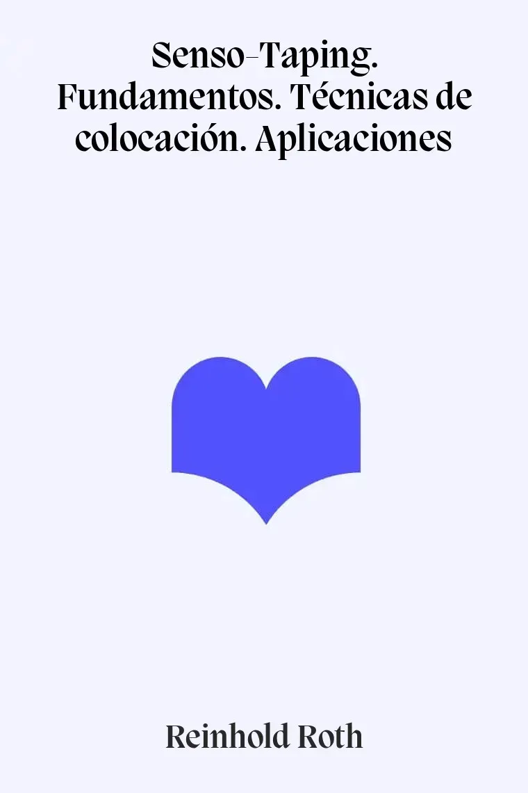 Senso-Taping. Fundamentos. Técnicas de colocación. Aplicaciones