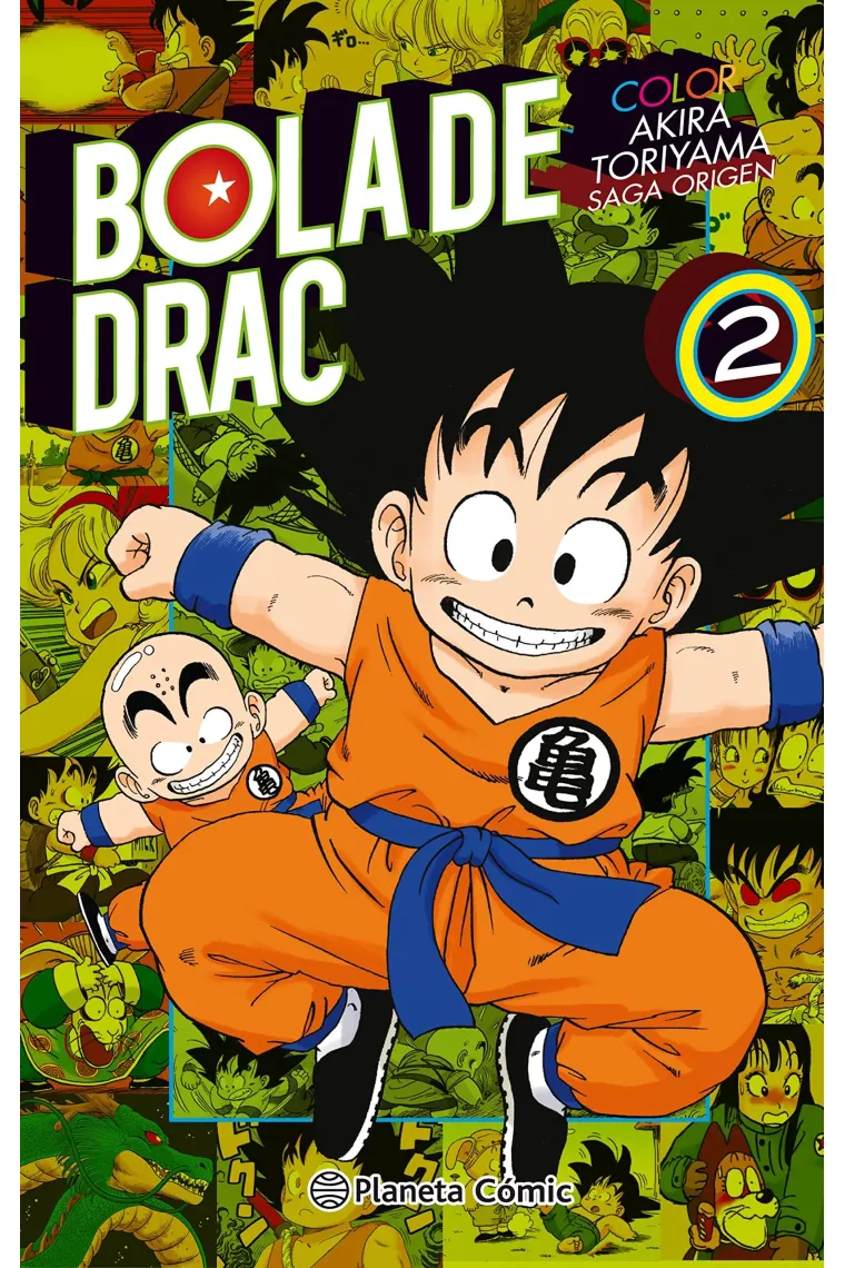 Bola de Drac Color Origen i Cinta Vermella nº 02/08 (Catalán)