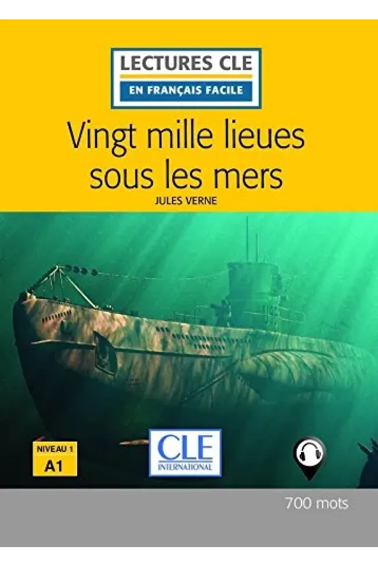 20 000 Lieues Sous Les Mers - Livre (Lectures clé en français facile)
