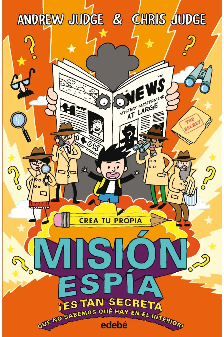 Crea tu propia misión espía. ¡Es tan secreta que no sabemos qué hay en el interior!