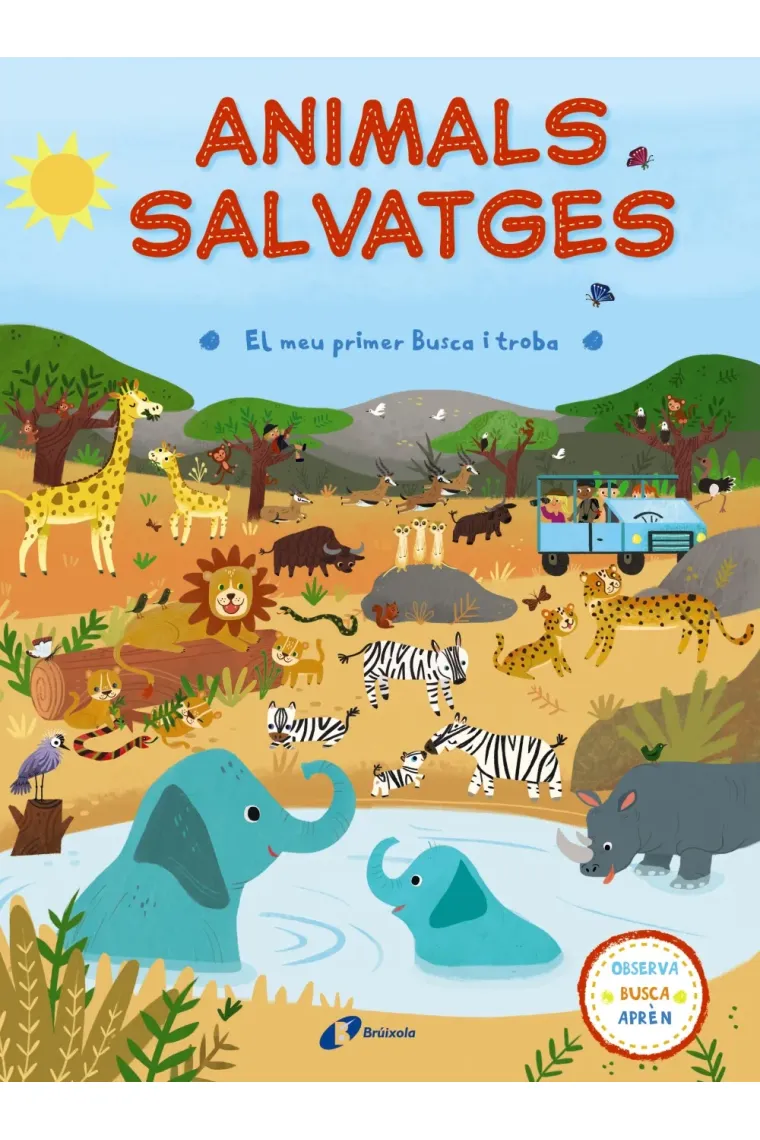 El meu primer Busca i troba. Animals salvatges (Catalán)