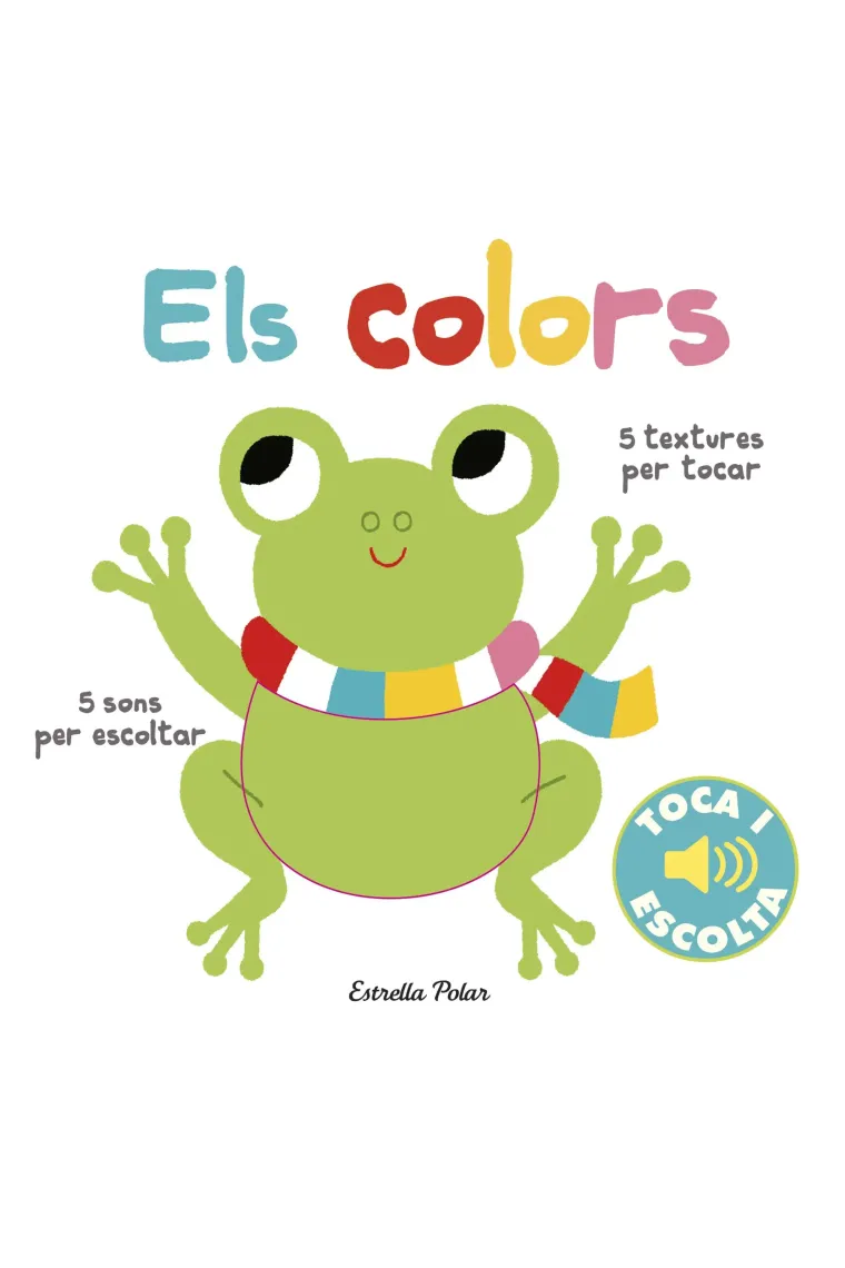 Els colors. Toca i escolta (Catalán)