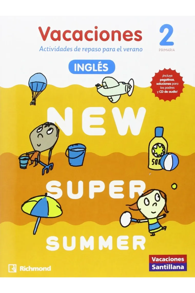 New Super Summer (+CD) 2º Primaria (Inglés)