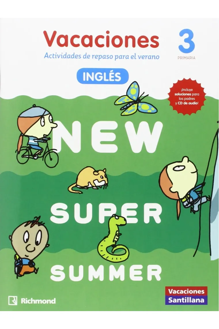 New Super Summer (+CD) 3º Primaria (Inglés)