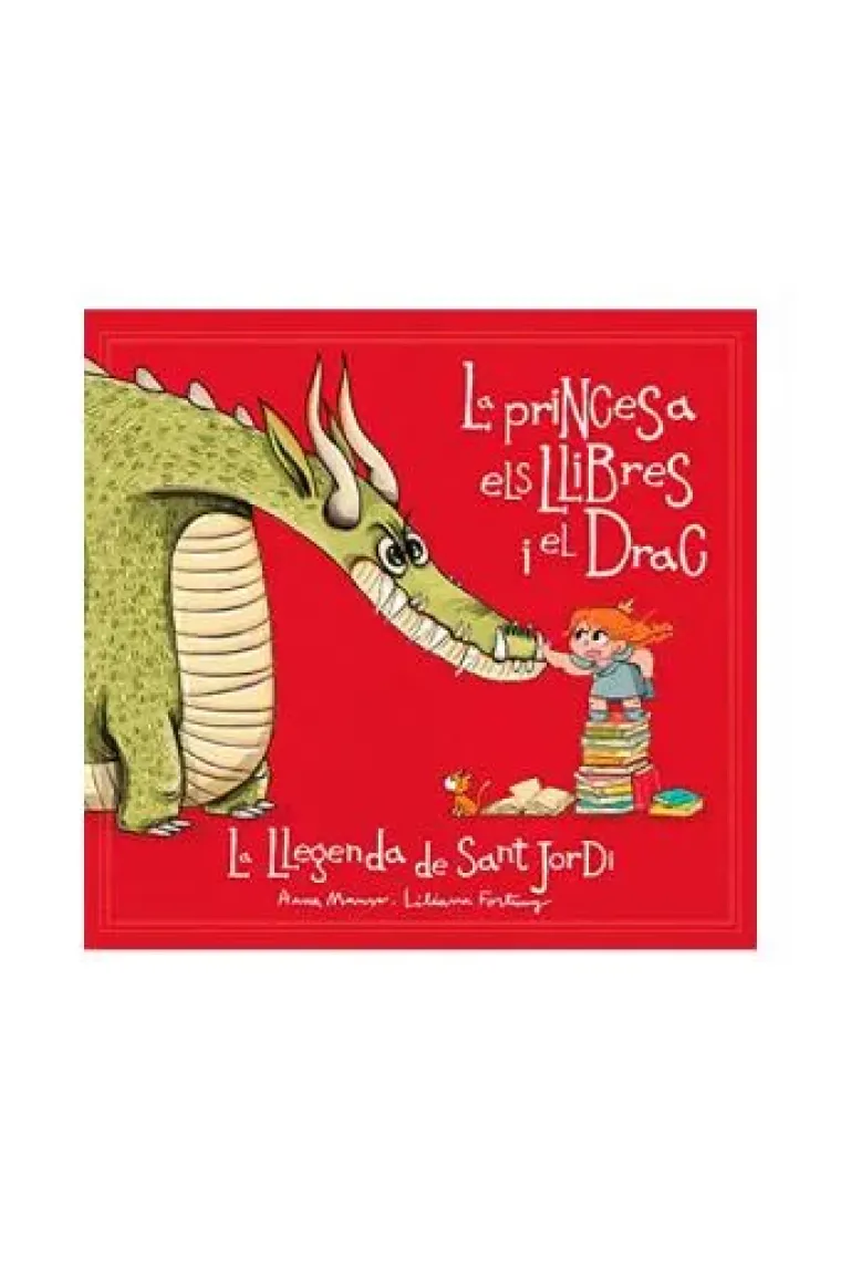 La princesa, els llibres i el drac (Catalán)