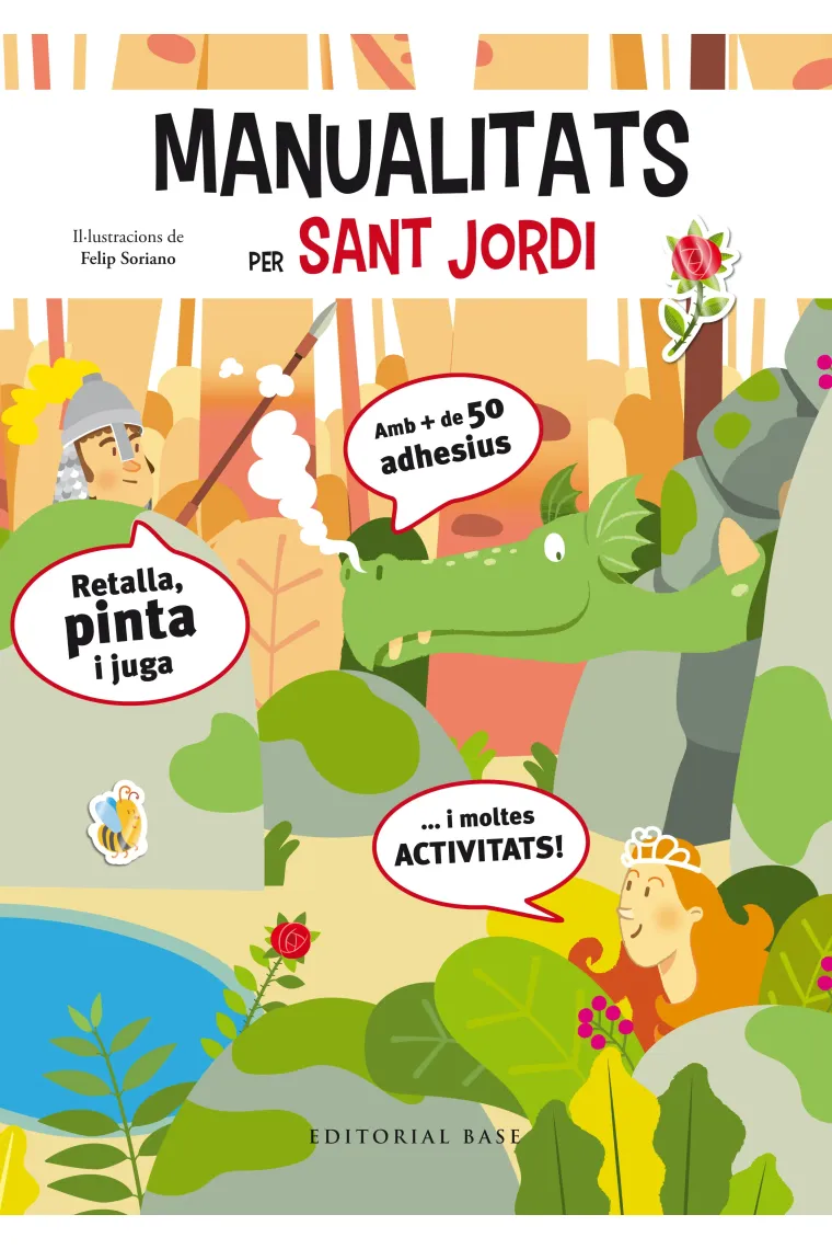 Manualitats per Sant Jordi (Catalán)