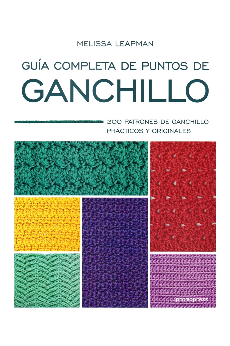 Guía completa de puntos de ganchillo.
