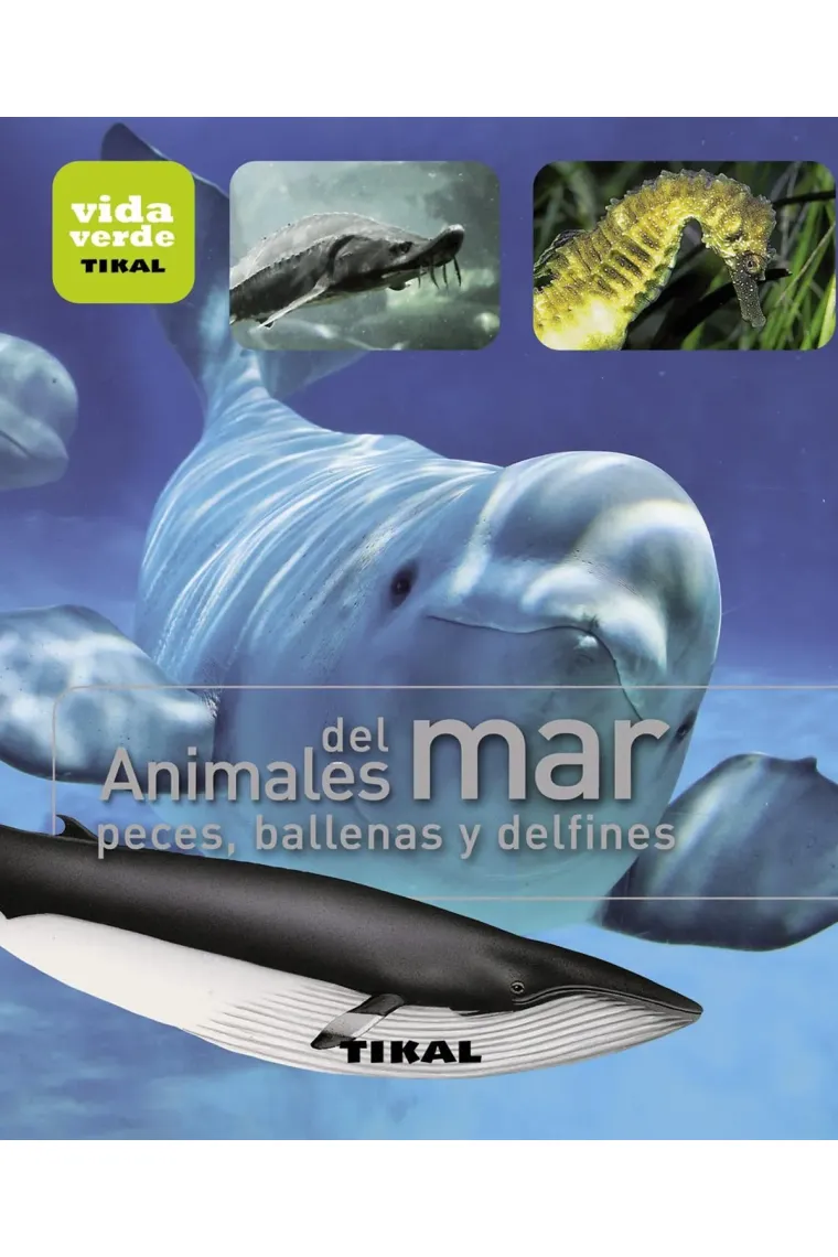 Animales del mar, peces, ballenas y delfines