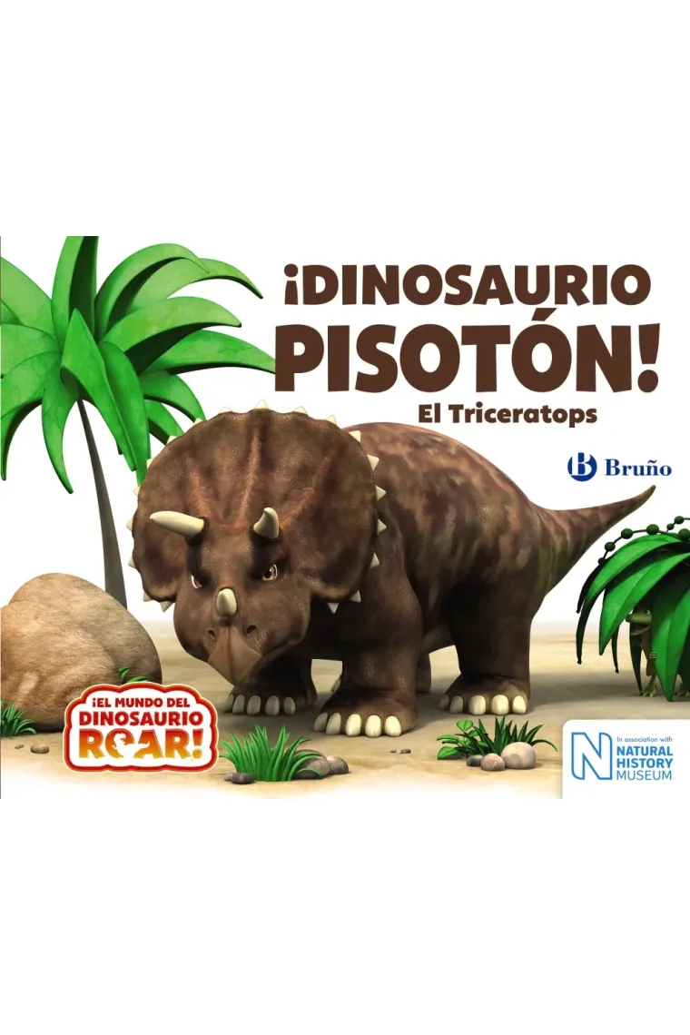 ¡Dinosaurio Pisotón! El Triceratops